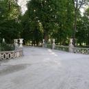 Łańcut palace - west bridge